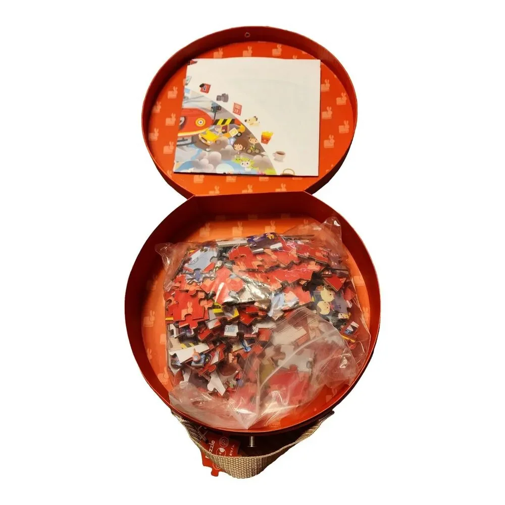 Janod FIREMEN Observation Jigsaw Puzzle PAL Award 208 pc Latching Box Complete